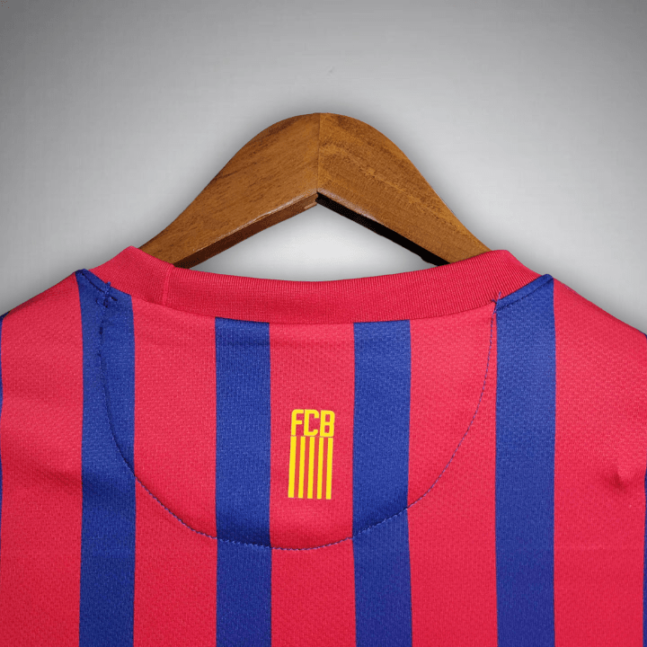 11/12 FC Barcelona Long Sleeve Home Jersey FS Jersey