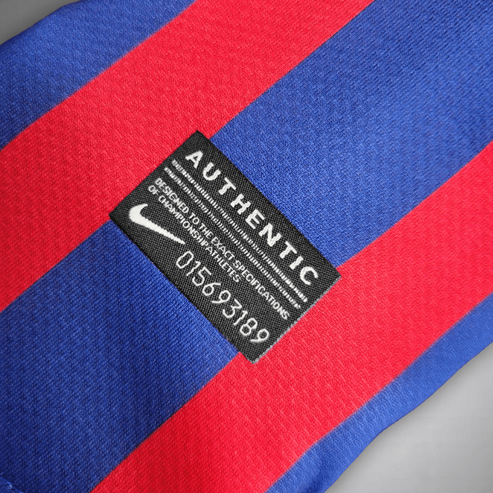 11/12 FC Barcelona Long Sleeve Home Jersey FS Jersey