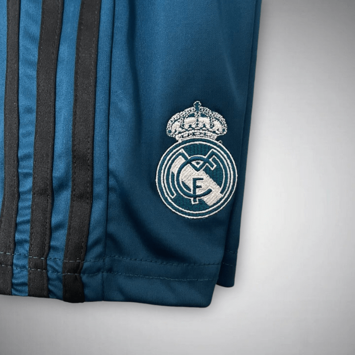 17/18 Real Madrid Third Kids Football Kit FS Kit