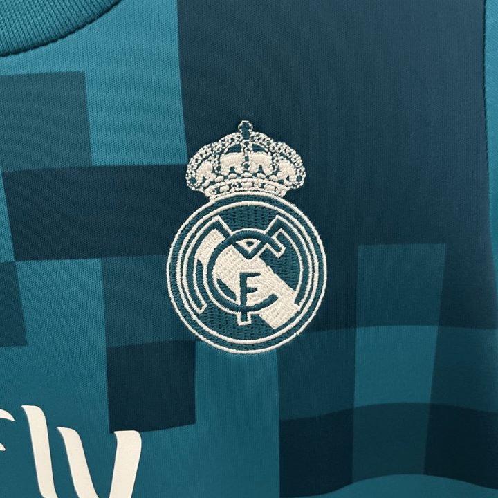 17/18 Real Madrid Third Kids Football Kit FS Kit
