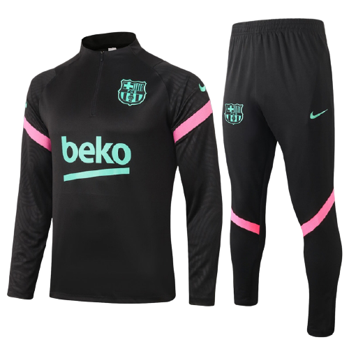 Barcelona Tracksuit Black 20-21