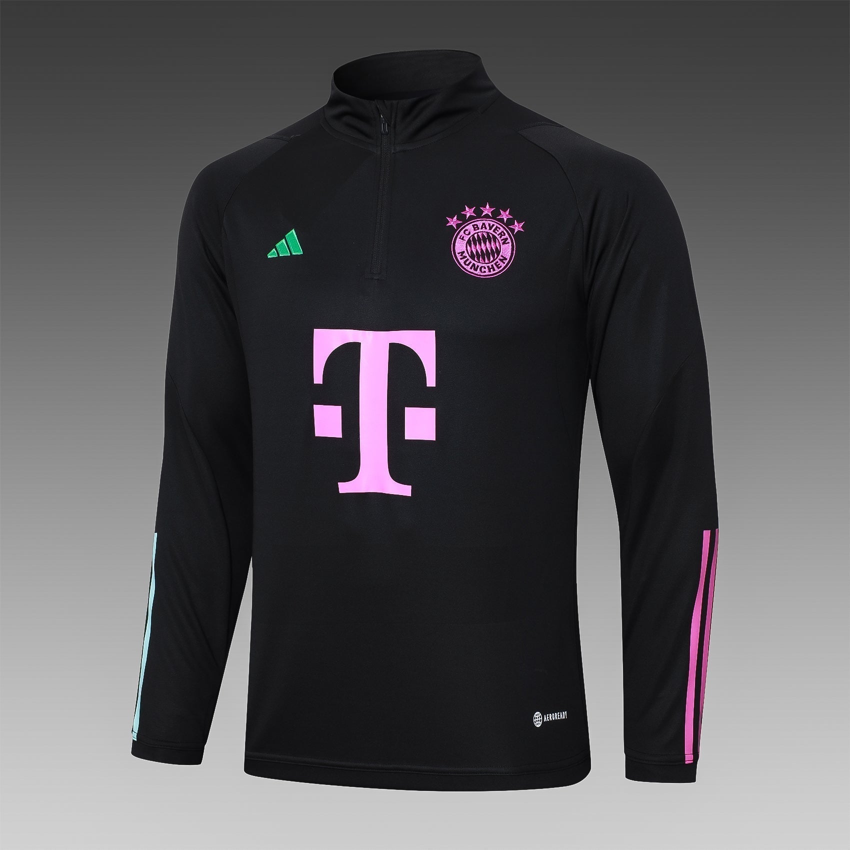 bayern munich 23 24 black Football Tracksuit 2