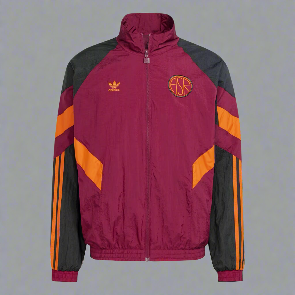 roma soccer windbreaker