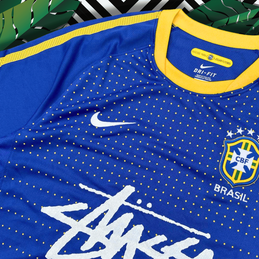 stussy x brazil jersey limited edition
