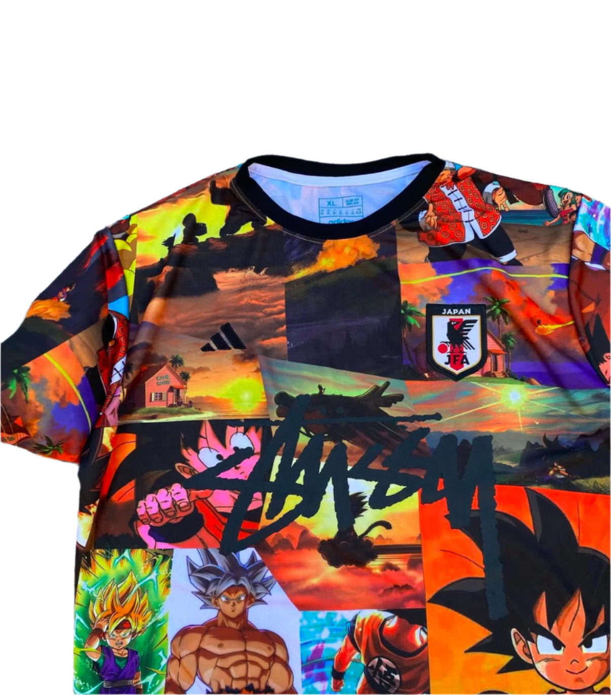 Japan X Dragon Ball X stussy soccer jersey Special Jersey 2025