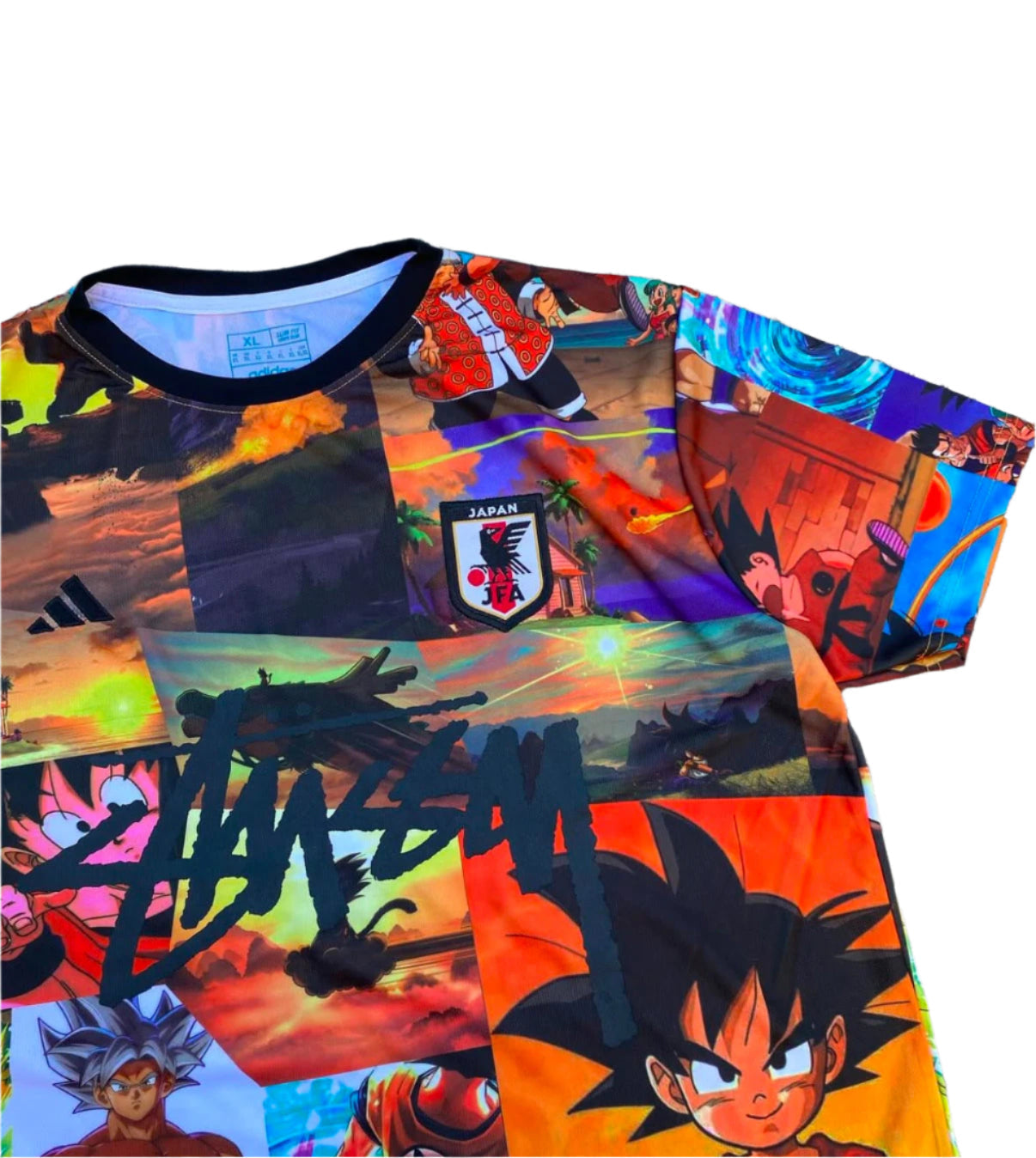 Japan X Dragon Ball X stussy soccer jersey Special Jersey 2025