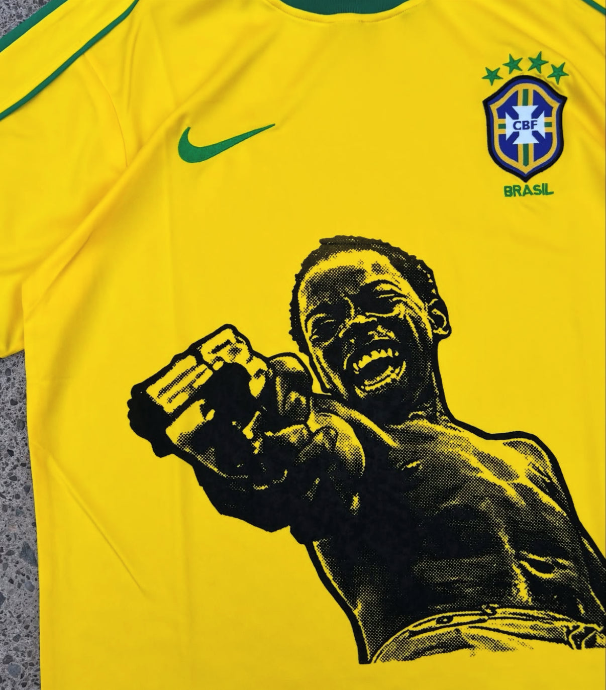 1998 Brazil Retro Jersey City of God Concept