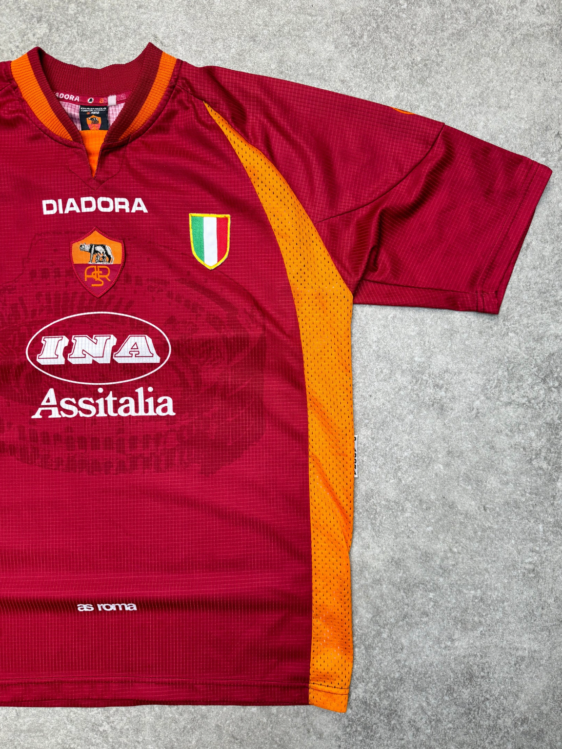 As Roma Retro Jersey 1997/1998 Hom
