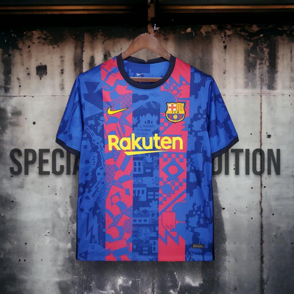 2021-22 Barcelona Jersey - Temple Edition