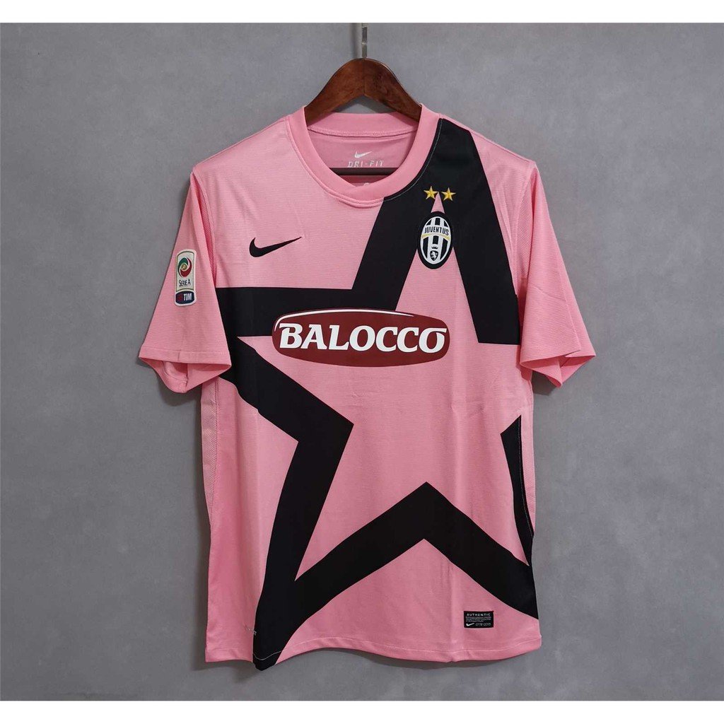 Juventus 2011 2012 | Pink Retro Away Retro Jersey