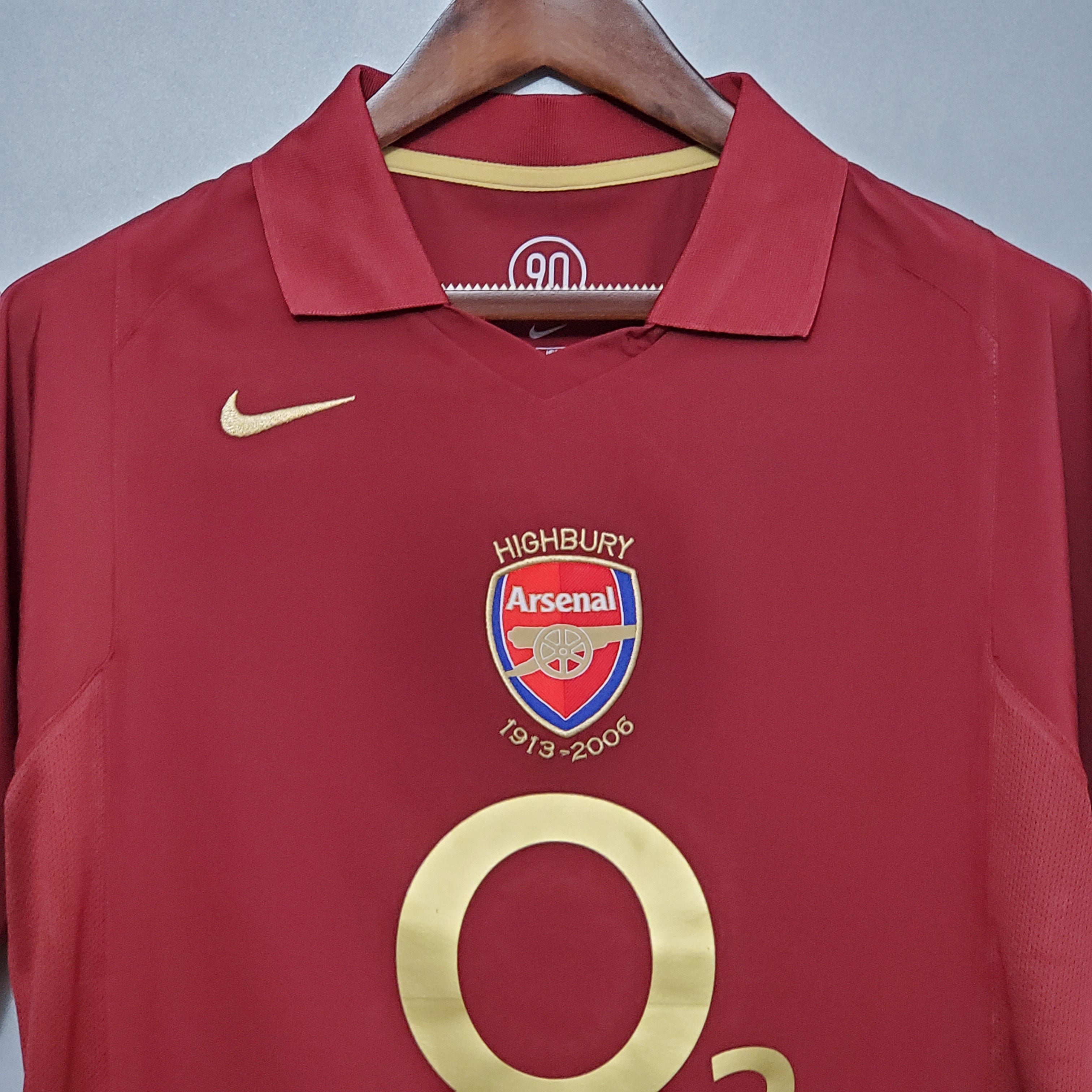 2005 2006 arsenal home retro jersey