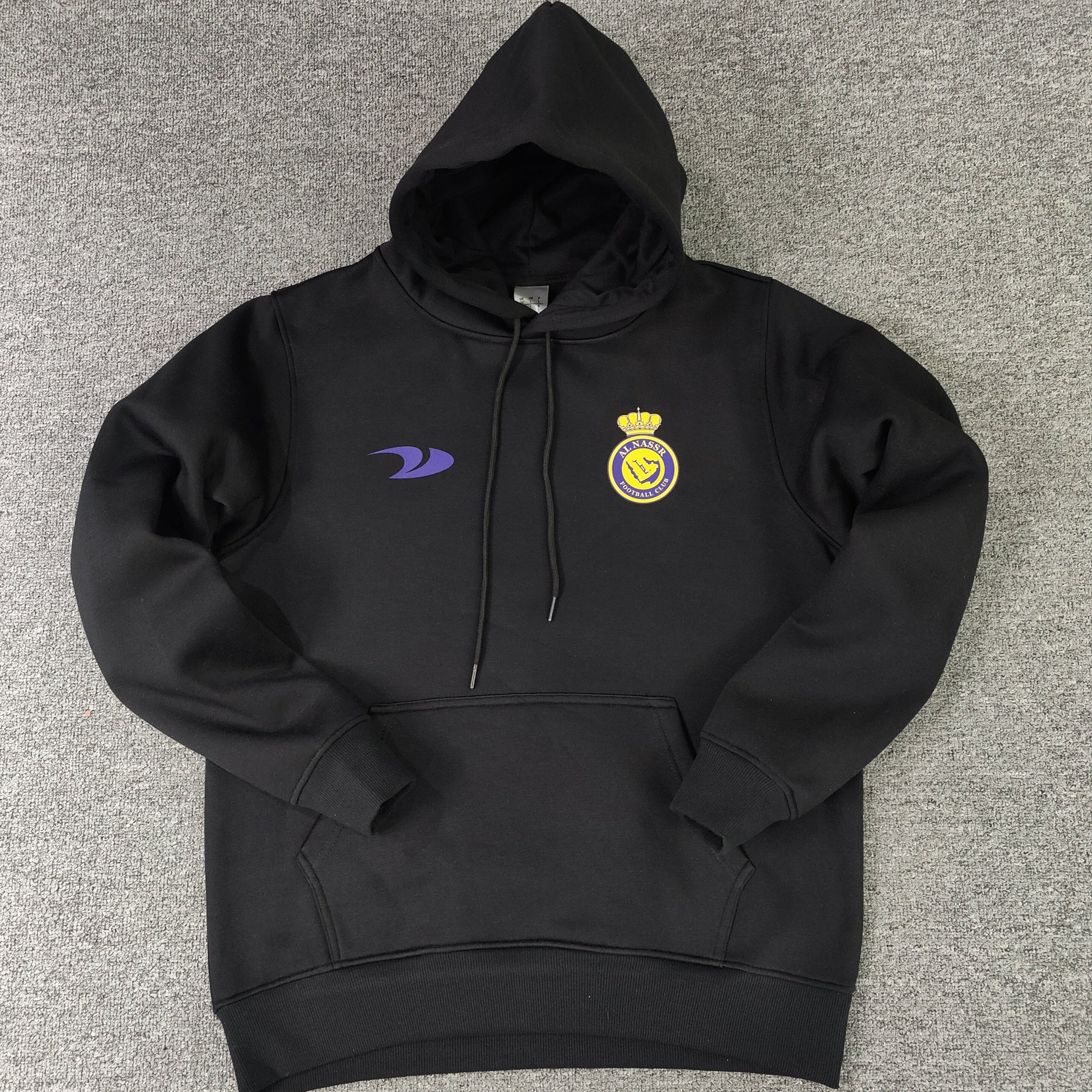al nassr signed ronaldo soccer hoodie black