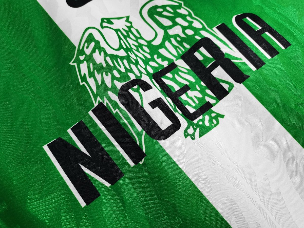 1996 nigeria away retro jersey