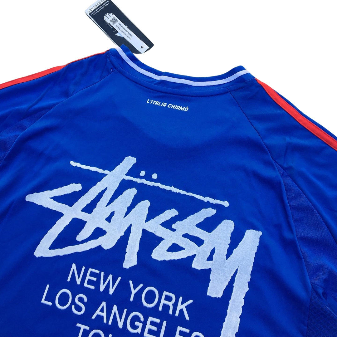 Italy stussy jersey blue