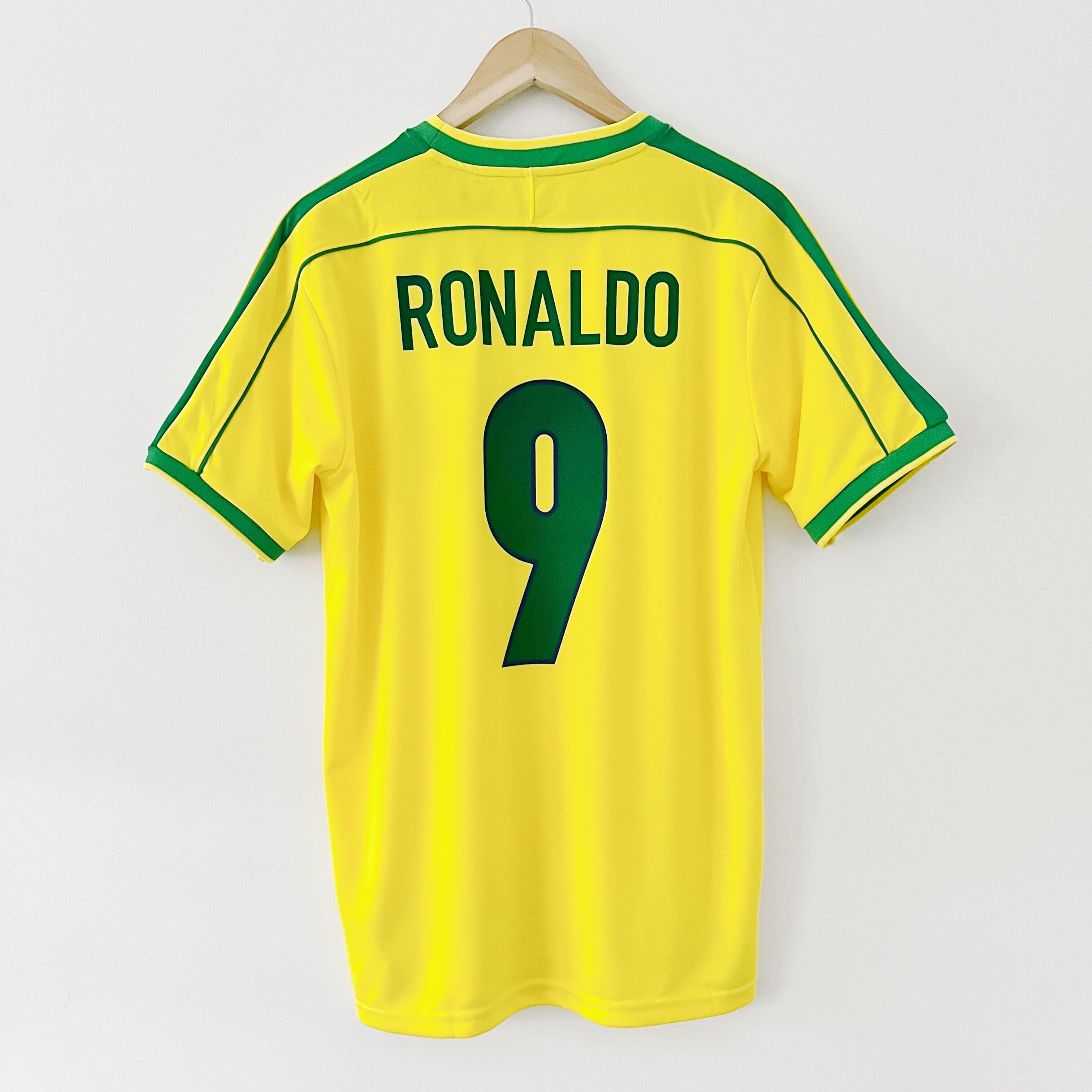 brazil 1998 retro jersey