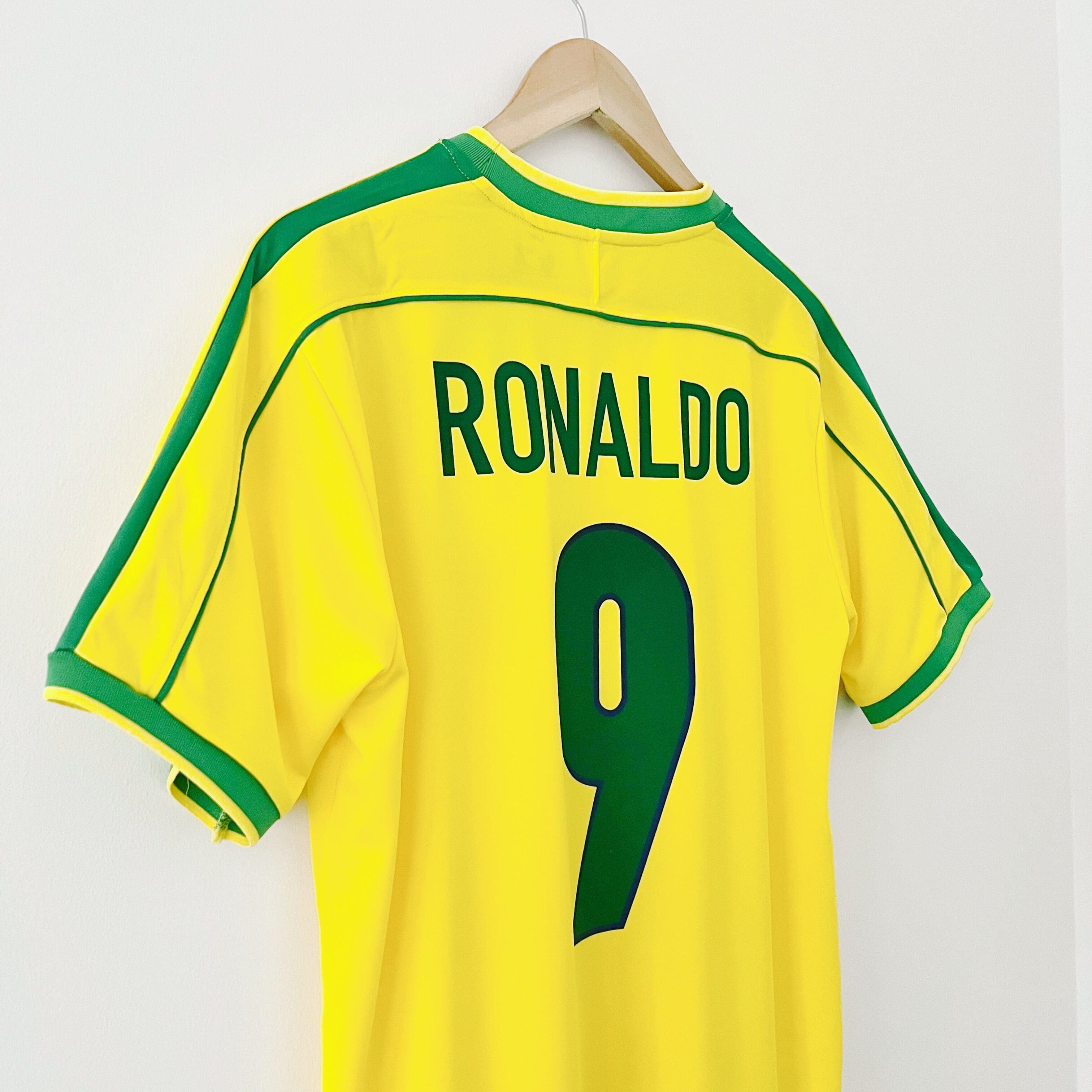 brazil 1998 retro jersey