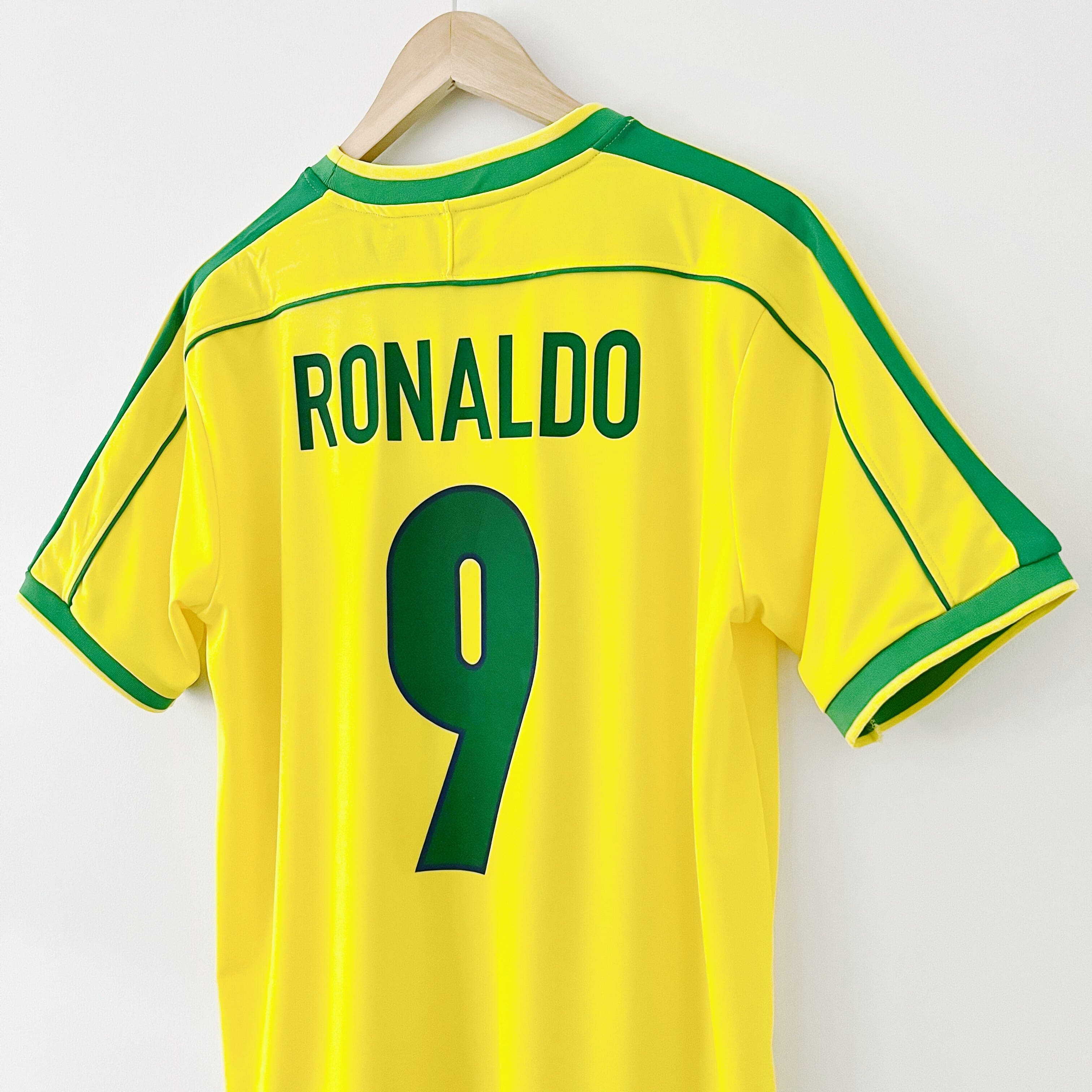 brazil 1998 retro jersey