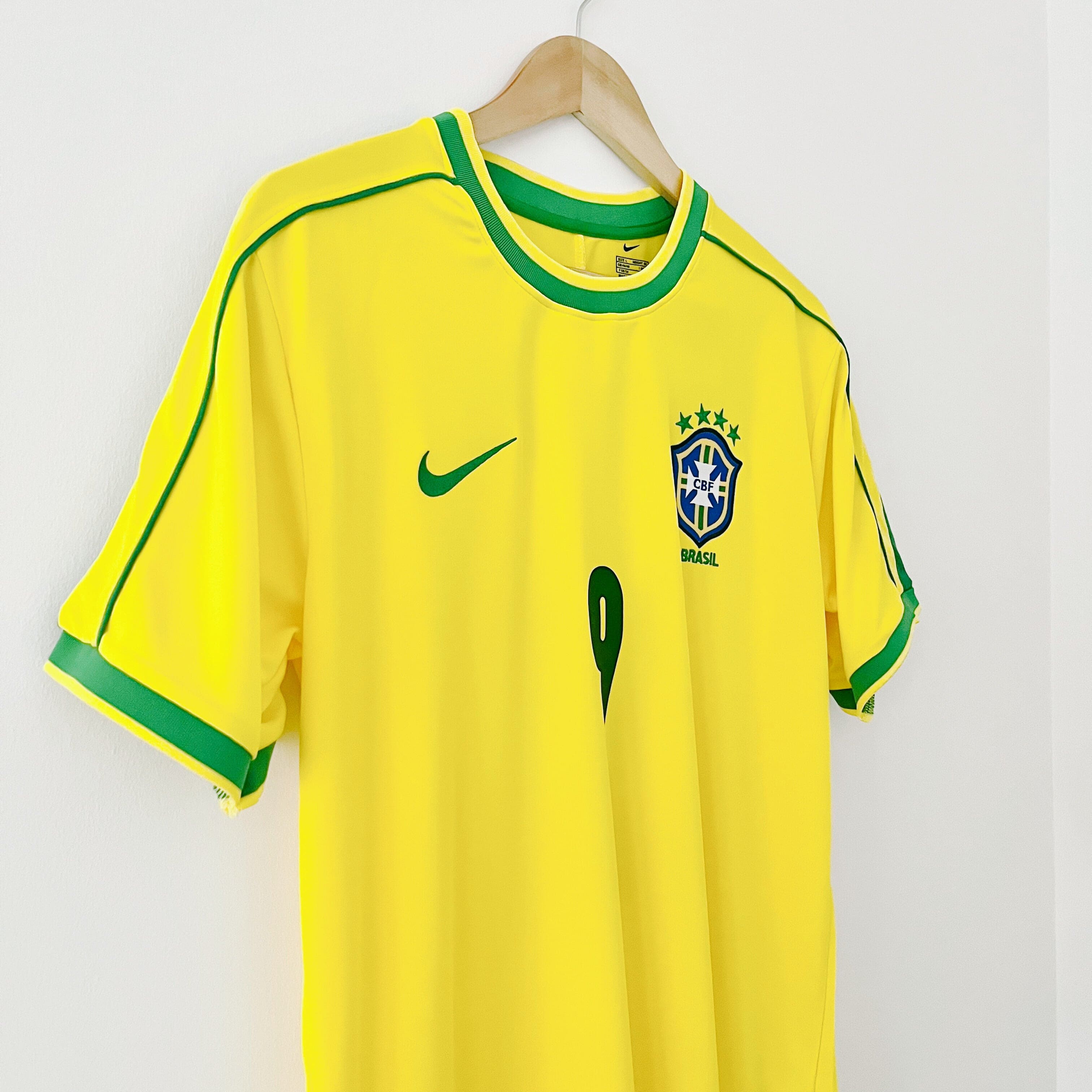 brazil 1998 retro jersey