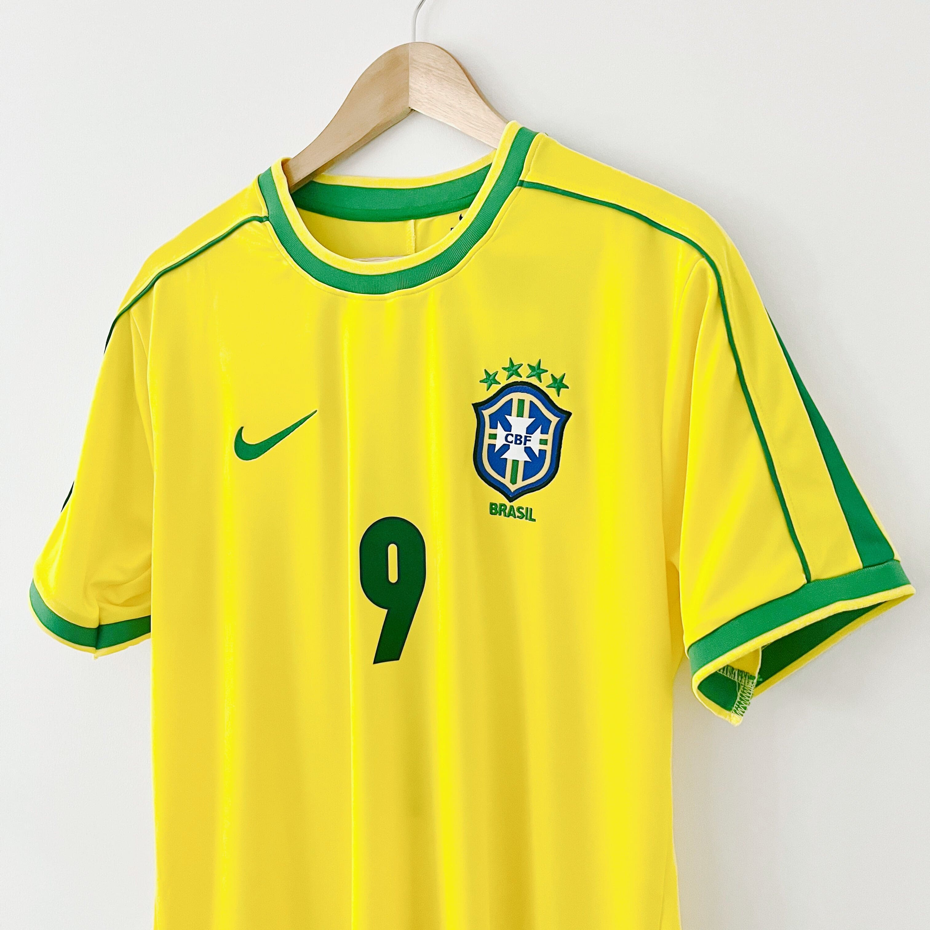 brazil 1998 retro jersey