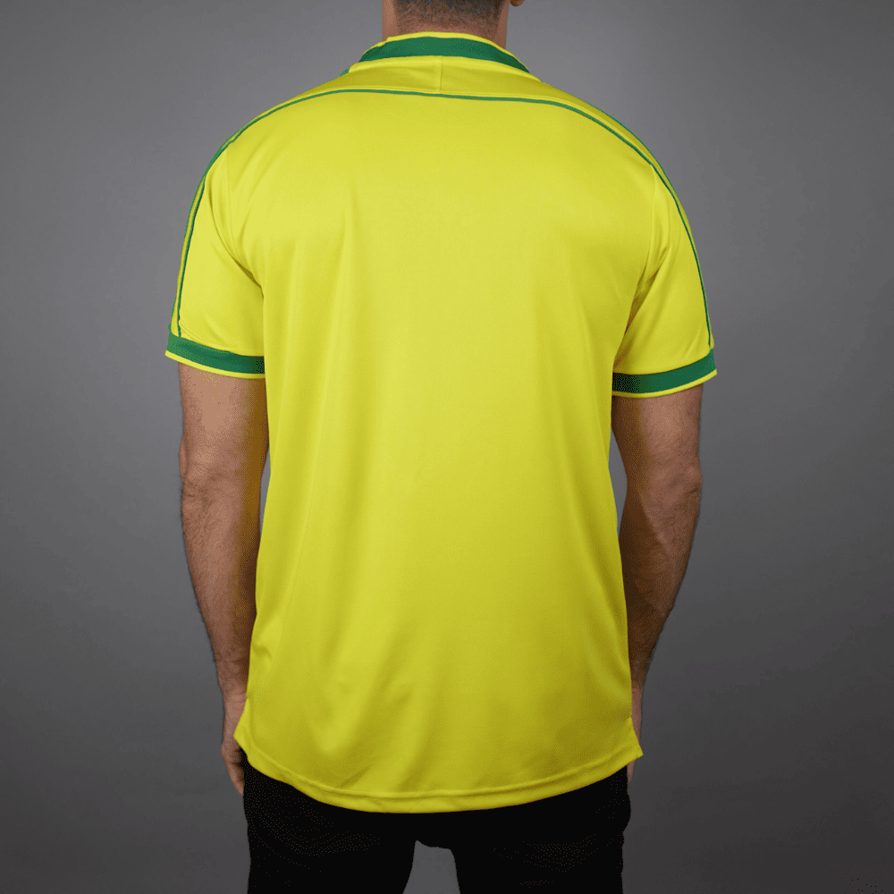 brazil 1998 retro jersey