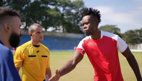 Is Complaining to a Referee Legal in Football (Soccer)?