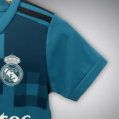 17/18 Real Madrid Third Kids Football Kit   FS Kit