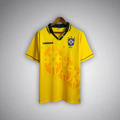 1994 Brazil Retro Jersey Home