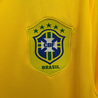 2006 Brazil Retro Jersey Home