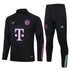 bayern munich 23 24 black Football Tracksuit 2