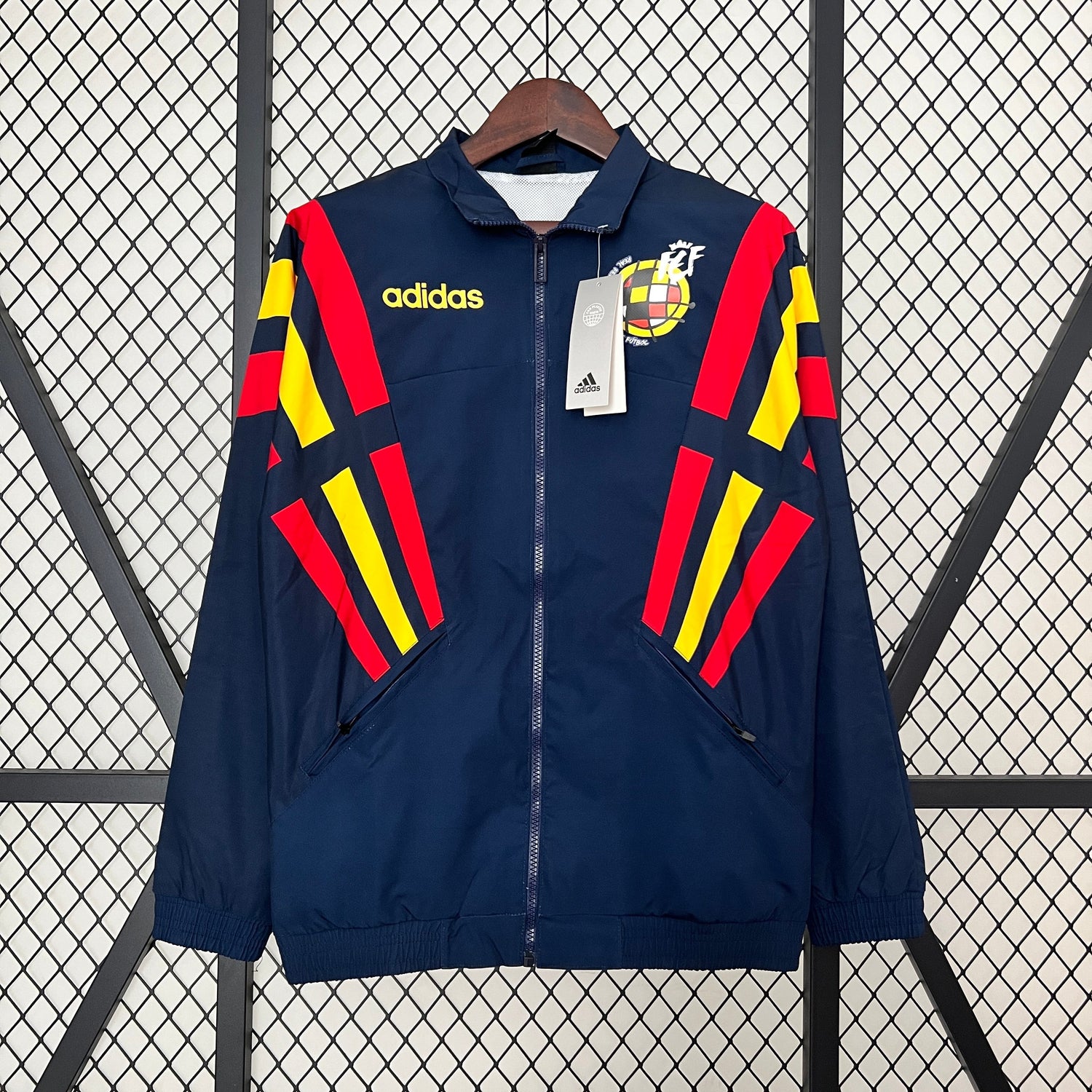 spain soccer windbreaker