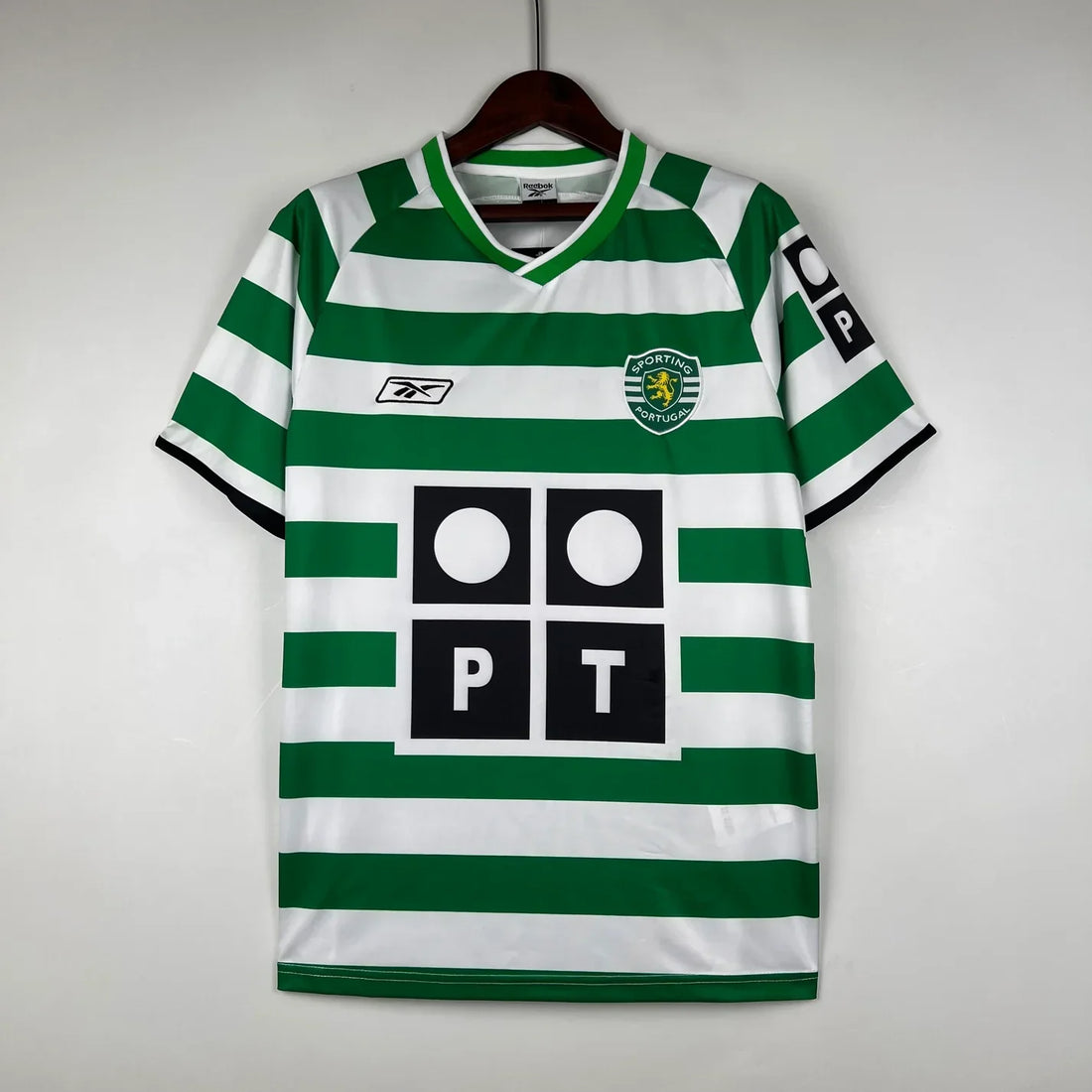 sporting lisbon retro jersey 2001 2003 long sleeves