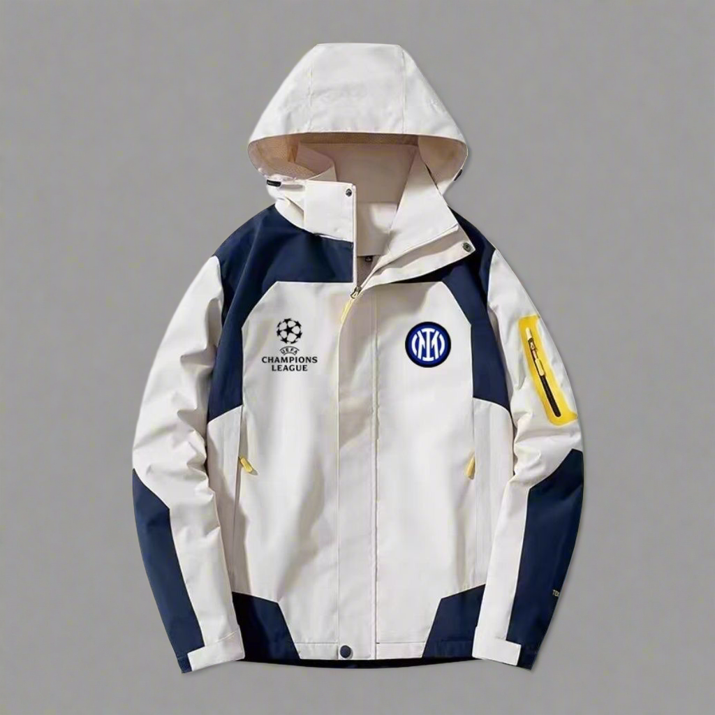 inter milan champions league soccer windbreaker