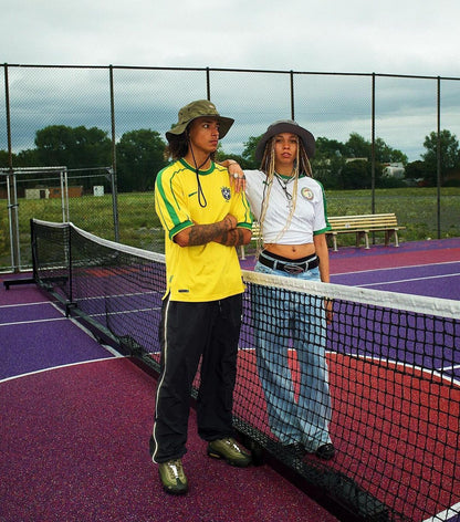 BRAZIL 1998 Retro football Kit soccer jersey
