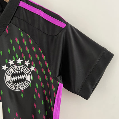 Bayern Munich 23 24 Away Kids Football Kit