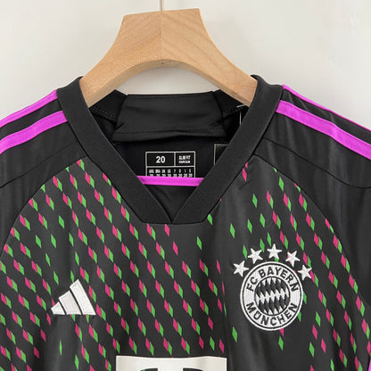Bayern Munich 23 24 Away Kids Football Kit