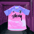 Japan stussy soccer jersey Kit  Pink Edition