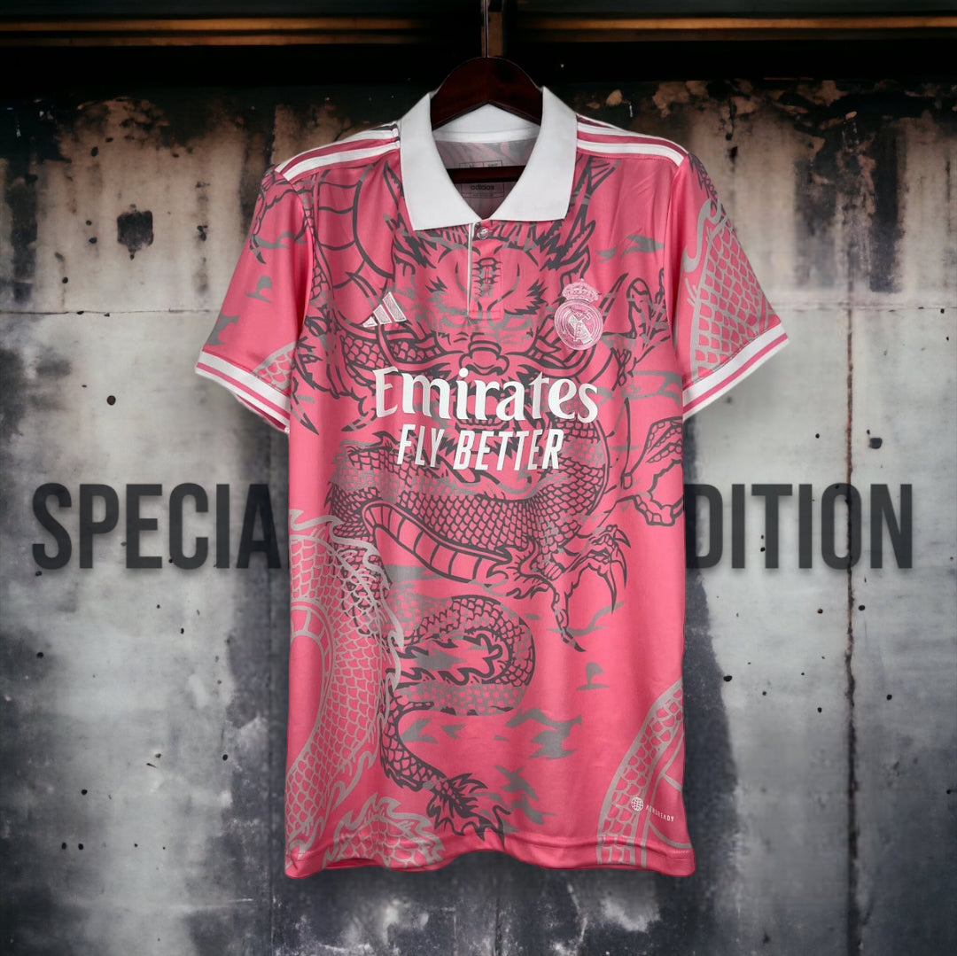 23 24 real madrid pink dragon special edition kit