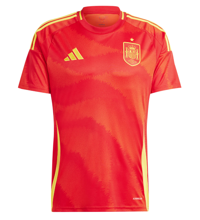 spain home jersey 24 25 euro 2024