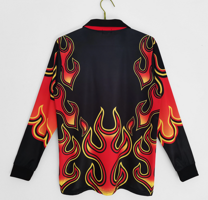 1998 Japan Fire Retro Goalkeeper Jersey