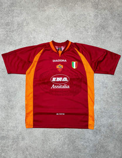As Roma Retro Jersey 1997/1998 Hom