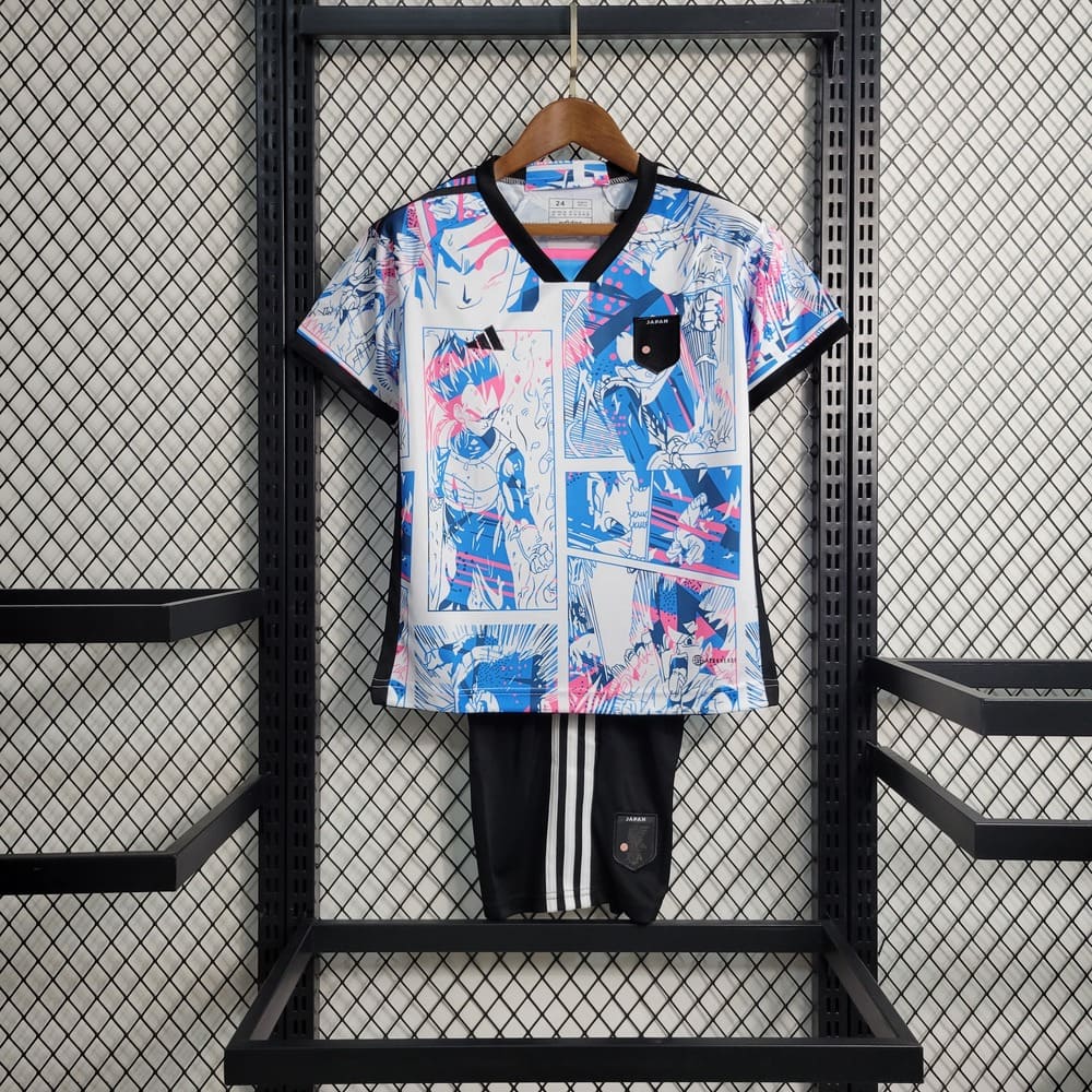 japan anime edition kids soccer jersey