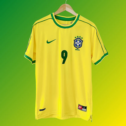 brazil 1998 retro jersey