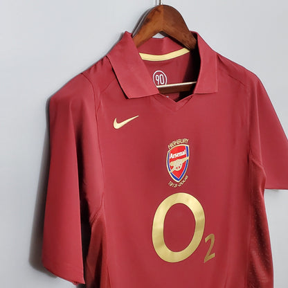 2005 2006 arsenal home retro jersey