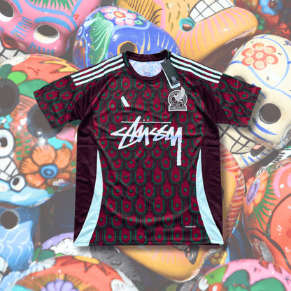 Camiseta Stussy de México - Roja