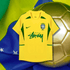 brazil x stussy concept jersey 2002