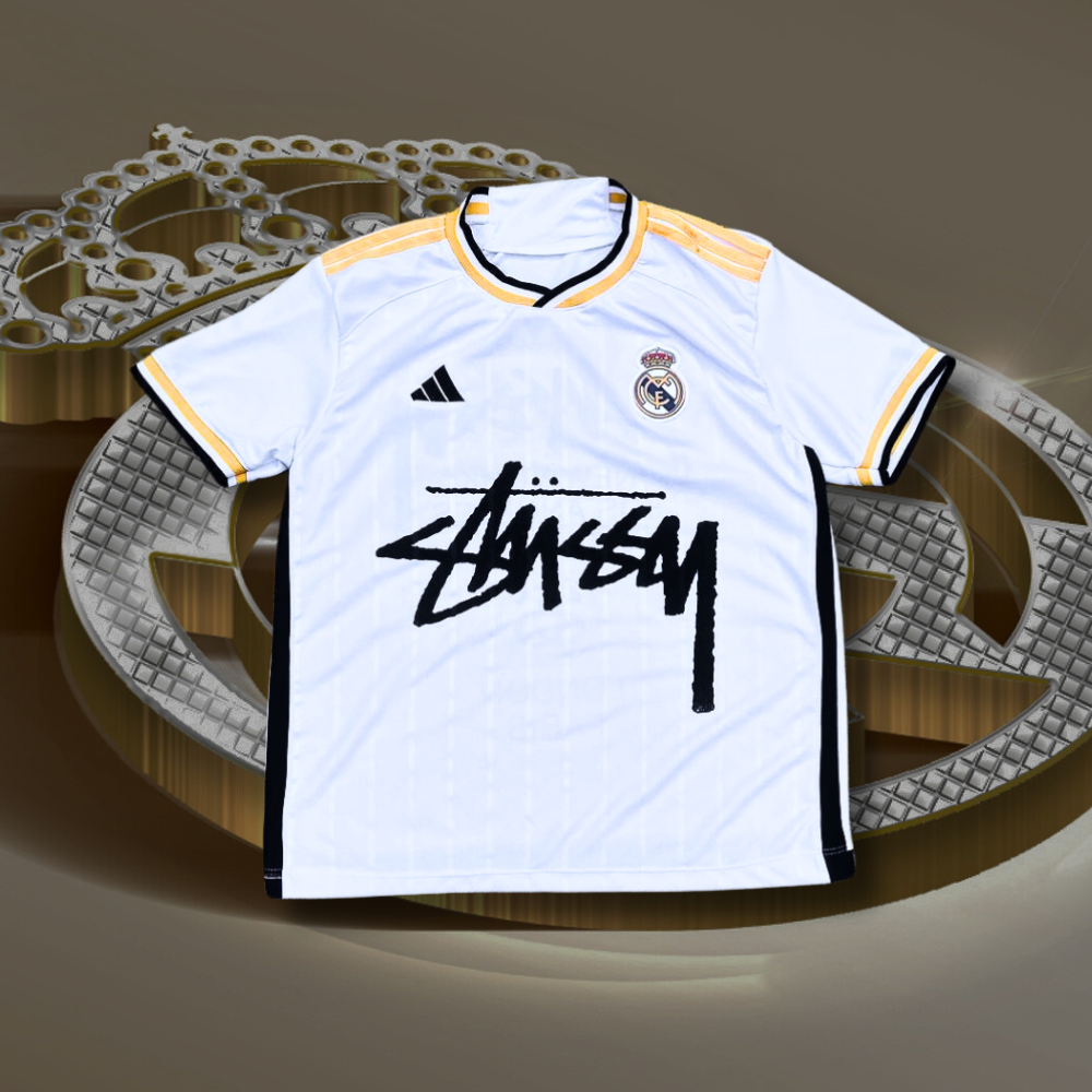 stussy real madrid jersey