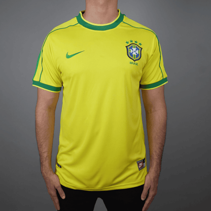 brazil 1998 retro jersey
