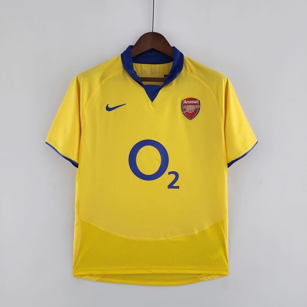 arsenal 2003 away retro jersey