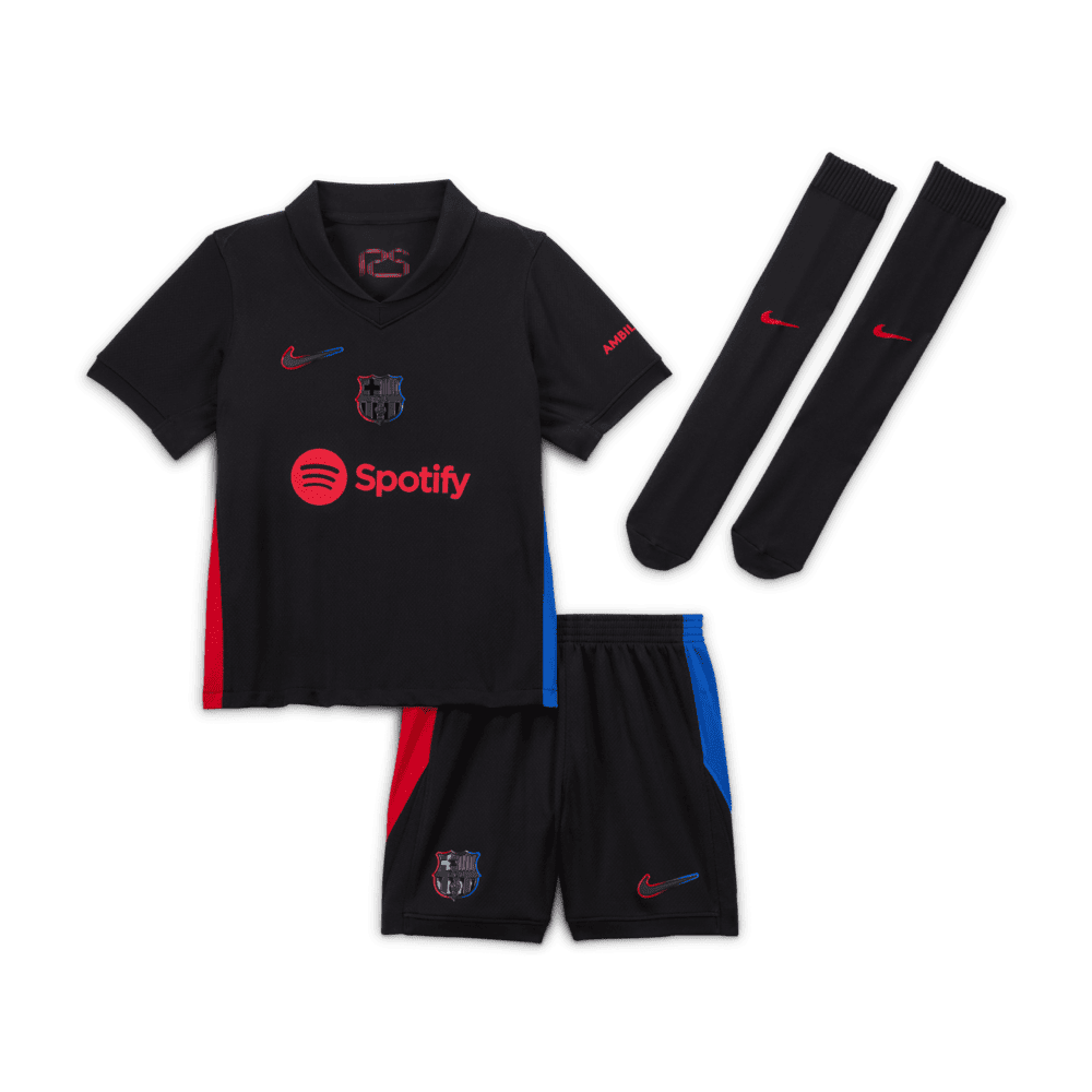 Camiseta de fútbol del FC Barcelona 24/25 para niños