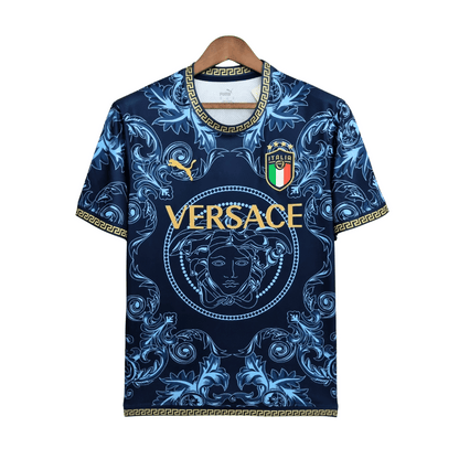 Jersey Versace Italia - Edición Azul Aqua